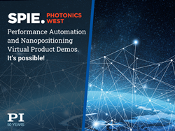 PI’s virtual products demos for Photonics West 2021