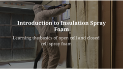 free online spray foam training