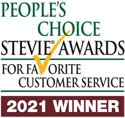 People's Choice Stevie Winner for Favorite Customer Service