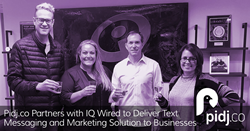 Pidj.co Partners with IQ Wired to Deliver Text Messaging and Marketing Solution to Businesses