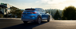 Blue 2021 Hyundai Tucson