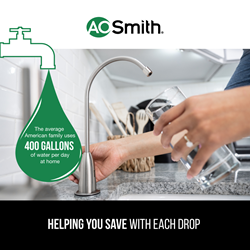 A. O. Smith helps you save with every drop.