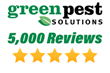 Green Pest Solutions Exceeds 5,000 Online Customer Reviews