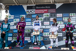 Monster Energy’s Loris Vergier Claims First Place at UCI Mountain Bike World Cup Downhill Race in Maribor, Slovenia