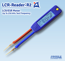 LCR-Reader-R2 LCR/ESR meter from Siborg Systems Inc.