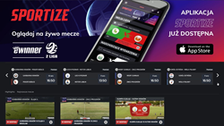 A screenshot of Sportize OTT