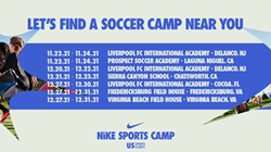 Nike Soccer Camps Off Their Fall and Winter Camps