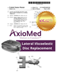AxioMed LLC, A KICVentures Group Portfolio Company, Achieved Landmark Patent For Lateral Lumbar Viscoelastic Disc Replacement Medical Device