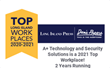 A+ Technology &amp; Security Solutions Named a Winner of the Long Island Press and Dan’s Papers Long Island Top Workplaces 2021 Award Second Year in Row