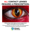 Prevent Blindness Declares October as Contact Lens Safety Month, Advises Public on Important Precautions to Keep Eyes Healthy