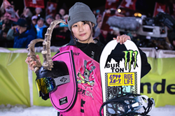 Monster Energy’s Kokomo Murase Claims First Place in Women’s Snowboard Big Air at FIS Freeski and Snowboard 2021/2022 World Cup Season Opener in Chur