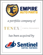 BlackArch Partners Advises Tenex Capital Management on Sale of Empire Auto Parts to Sentinel Capital Partners