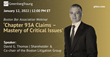 Greenberg Traurig’s David G. Thomas to Present on Massachusetts Chapter 93A Claims