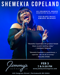 Shemekia Copeland at Jimmy's Jazz & Blues Club