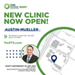 Texas Physical Therapy Specialists Opens New Clinic in Austin-Mueller
