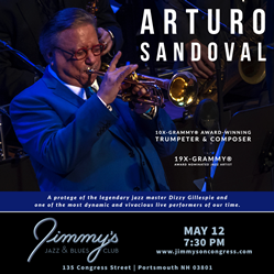 Arturo Sandoval at Jimmy's Jazz & Blues Club