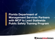 Florida Department of Management Services Partners with Mission Critical Partners to Lead Statewide Training Program