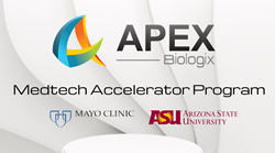 APEX Biologix chosen  to participate in the mayo clinic arizona state university accelerator program