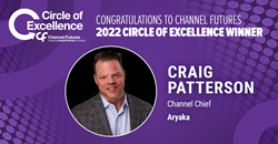 Aryaka Channel Chief Craig Patterson Wins 2022 Circle of Excellence Award