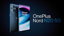 Exacting CGI imagery from Transparent House presents the OnePlus Nord N20 5G smartphone.