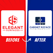 Elegant Surfaces Rebrands to Cabinet Reface Direct – Cut Out the Middleman and Save