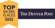 Denver Post Names TalentReef a Winner of the State of Colorado Top Workplaces 2022 Award