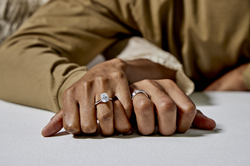 Wove Unique Custom Engagement Ring