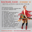Rachael Sage &quot;Revelation Ground&quot; Summer Tour: Spain Debut &amp; UK Headline Shows