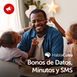 GB, Minutes and SMS bonuses for international top ups to Cuba, on HablaCuba.com Plus, no fees for orders of 1000 CUP