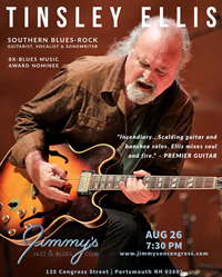 Tinsley Ellis at Jimmy's Jazz & Blues Club