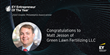 EY Announces Matt Jesson of Green Lawn Fertilizing / Green Pest Solutions as an Entrepreneur Of The Year&#174; 2022 Greater Philadelphia Award Winner