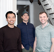Carmigo's founders (left to right), Daniel Kim, Andrew Warmath and Sean Peoples.