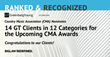 Greenberg Traurig’s Entertainment &amp; Media Practice Congratulates Clients Recognized with Nominations for 56th Annual CMA Awards