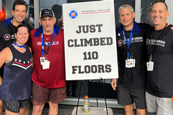 Atlanta supporters pay tribute to fallen heroes at 9/11 commemoration stair climb in Georgia, presented by FirstService Residential