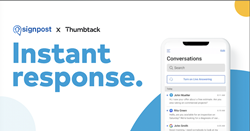 Signpost Partners with Thumbtack to Help Home Service Pros Close More Jobs