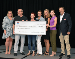 Destin Charity Wine Auction Foundation Receives $40000 from South Walton Beaches Wine & Food Festival