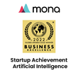Mona wins Gold Globee Award for Startup Achievement in Artificial Intelligence