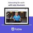 Judy Heumann and Fable Pathways partner to deliver critical career skills for disabled people