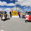 Canadian and Swiss Teams Set Auto Rickshaw Altitude World Record