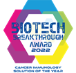 Promontory Therapeutics Awarded “Cancer Immunology Solution of the Year” in 2022 BioTech Breakthrough Awards Program