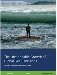 Developing nations will drive GHG growth; there is no obligation upon them to reduce emissions under the Paris Agreement.