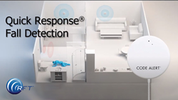 Image of Quick Response Fall Detection from RFT as part of the Code Alert family of products