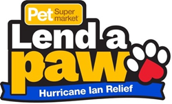 Pet Supermarket Lend a Paw logo