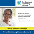 Prevent Blindness Invites Patients and Caregivers to Join The Glaucoma Community as Part of January’s National Glaucoma Awareness Month