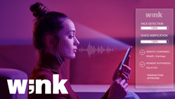Wink's Biometric Authentication Platform with Face and Voice Verification 