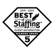 Cornerstone Staffing Solutions, Inc. Wins ClearlyRated’s 2023 Best Of Staffing Client Diamond Award  For Service Excellence