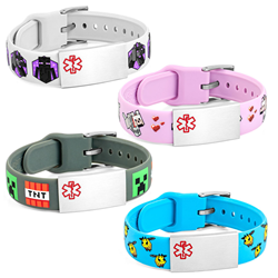 sticky medical bracelets