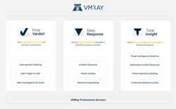VMRay's new product portfolio offers productivity for security teams by proiding clarity