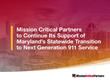 Mission Critical Partners to Continue Its Support of Maryland’s Statewide Transition to Next Generation 911 Service