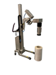 Fully powered roll handling equipment with motorised vertical spindle attachment